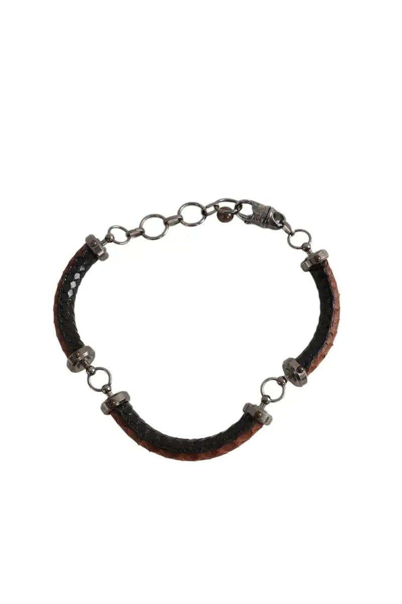 Collier Lanvin Noir en Cuir - Seconde Main