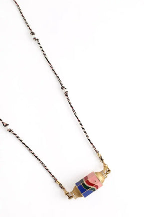 Collier Marie Lichtenberg Milky way Multicolore en Or jaune