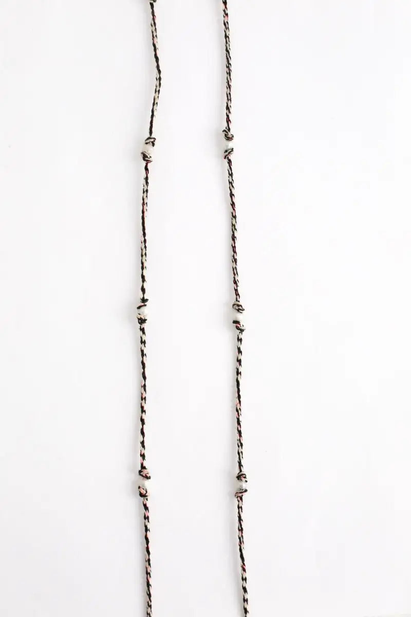 Collier Marie Lichtenberg Milky way Multicolore en Or jaune