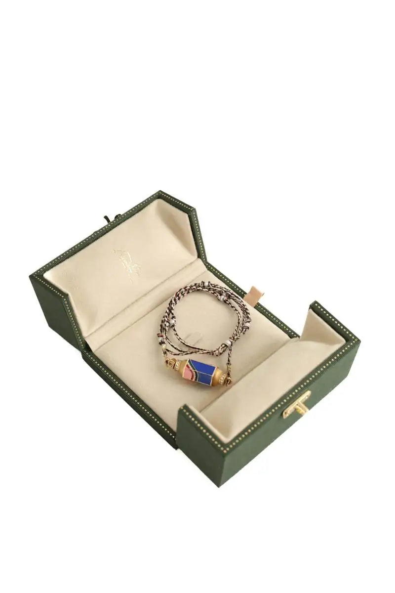 Collier Marie Lichtenberg Milky way Multicolore en Or jaune