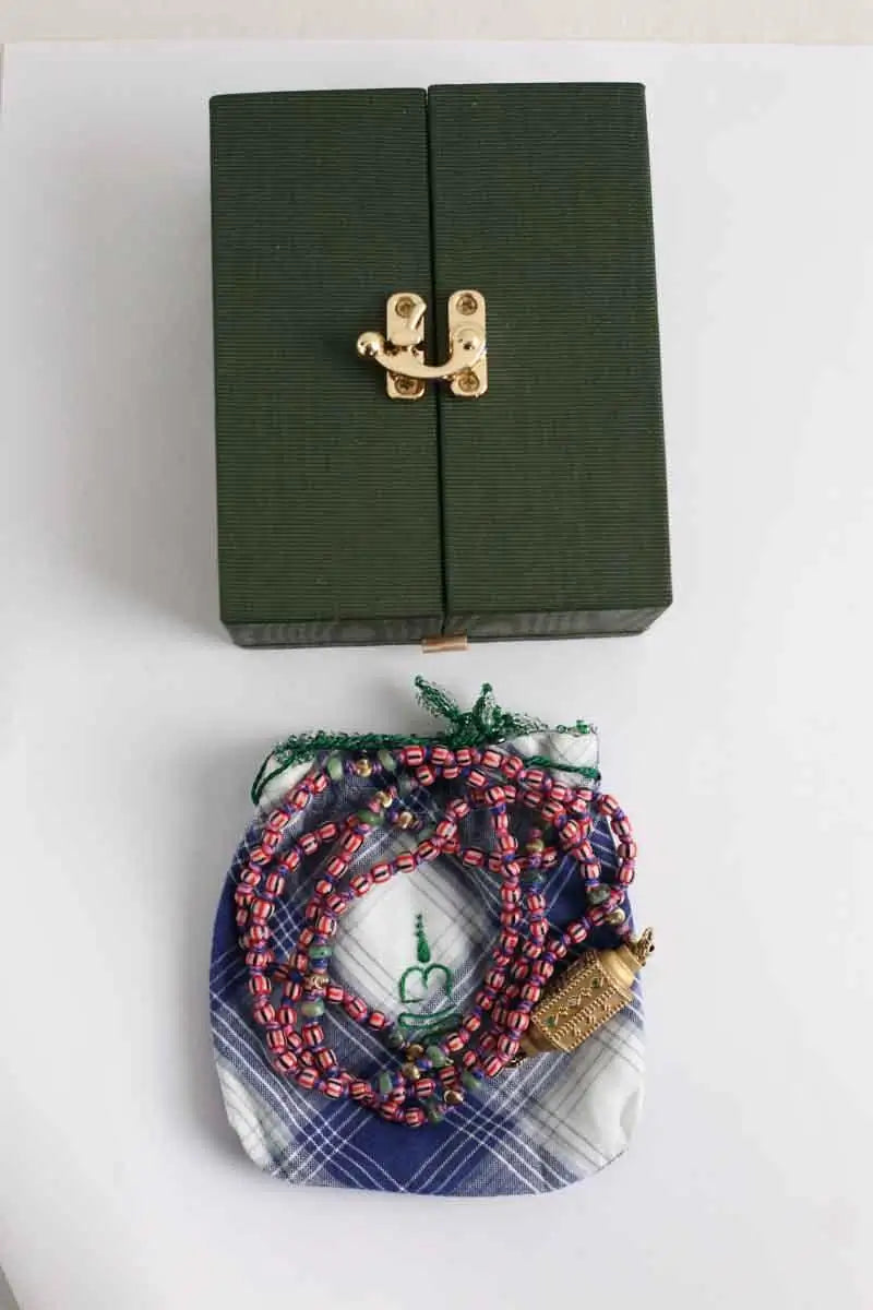 Collier Marie Lichtenberg Toujours Multicolore en Or jaune