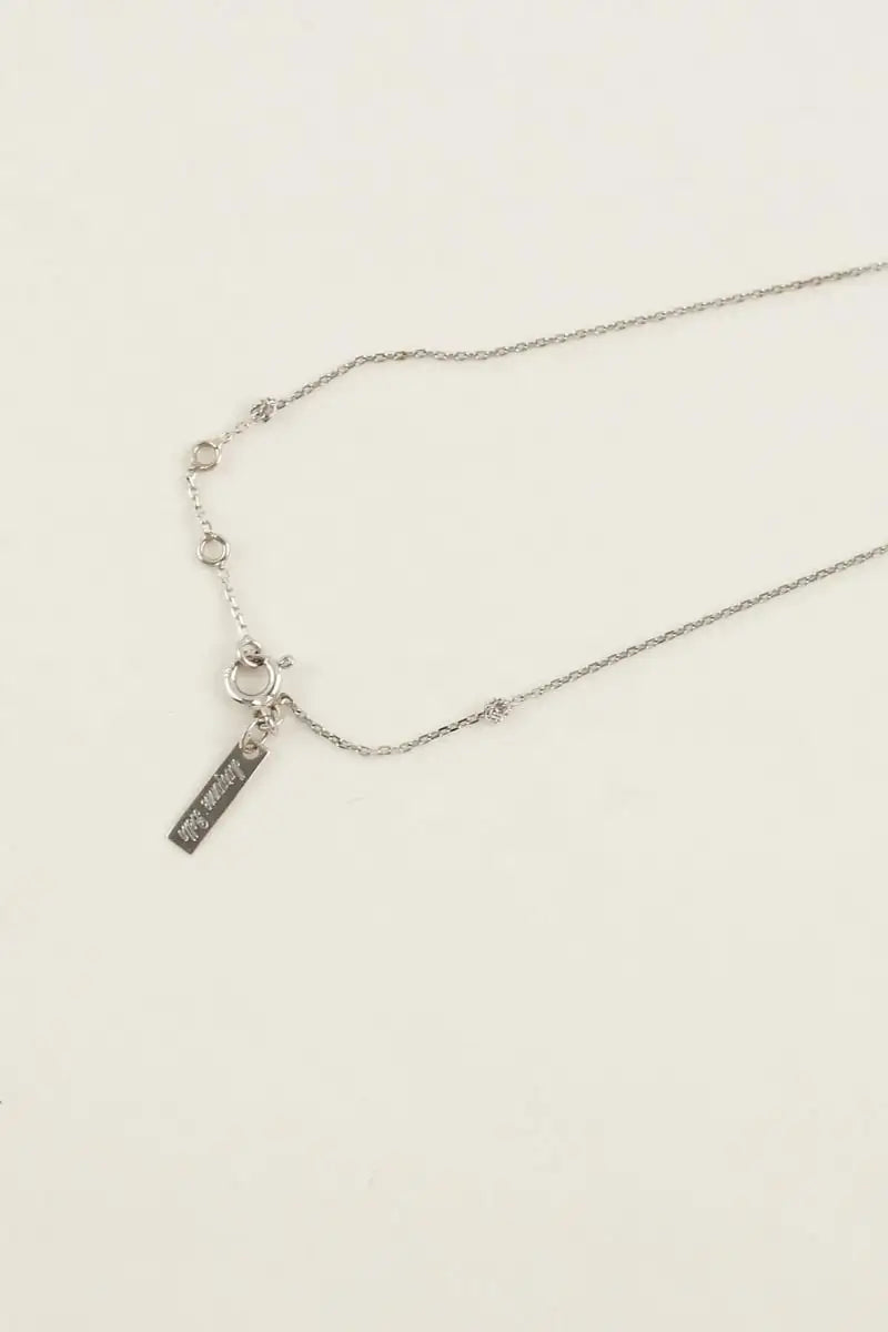 Collier Morganne Bello Friandise Argent en Or blanc