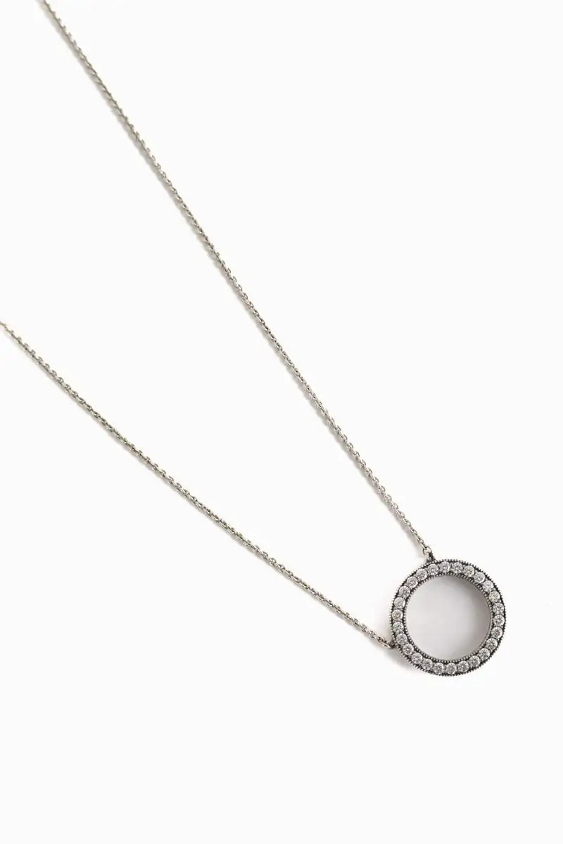 Collier Pandora Argent en Acier