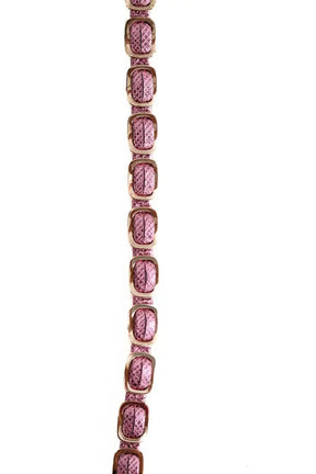 Collier Salvatore Ferragamo Rose en Cuir