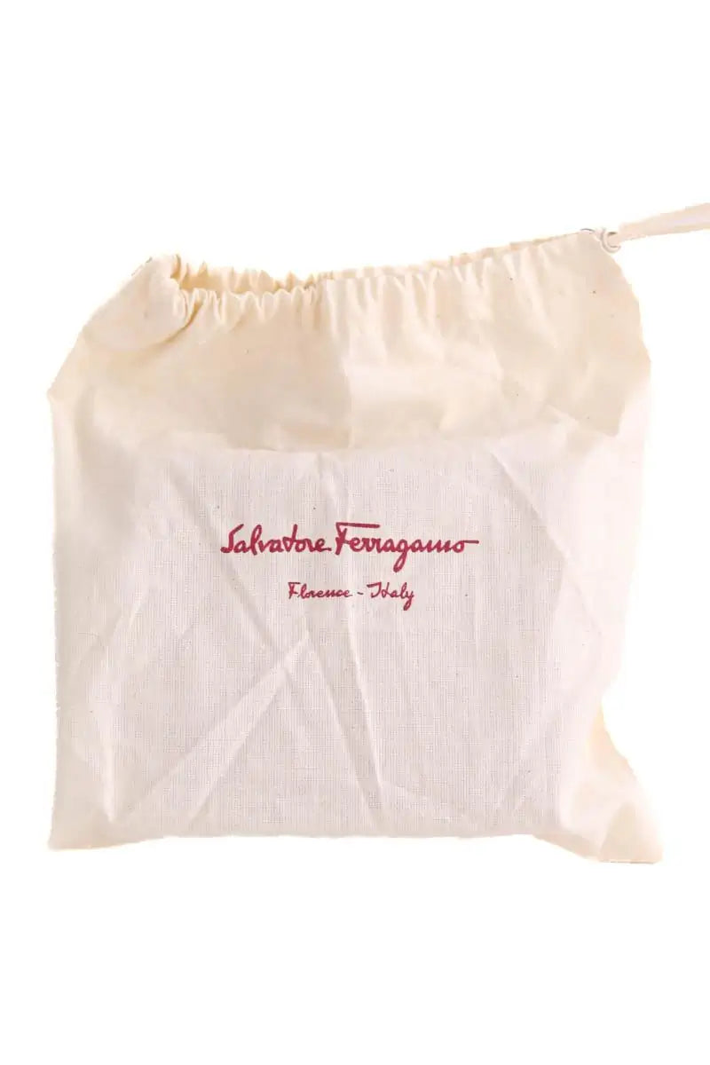 Collier Salvatore Ferragamo Rose en Cuir