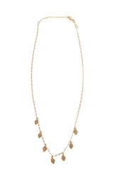 Collier Sézane Doré en Métal - Seconde Main