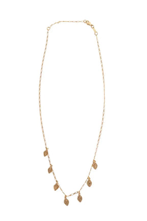 Collier Sézane Doré en Métal - Seconde Main