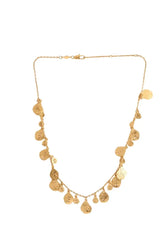Collier Sézane Doré en Métal - Seconde Main