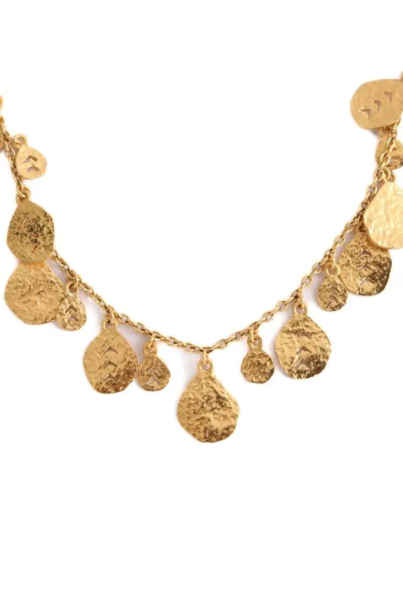 Collier Sézane Doré en Métal