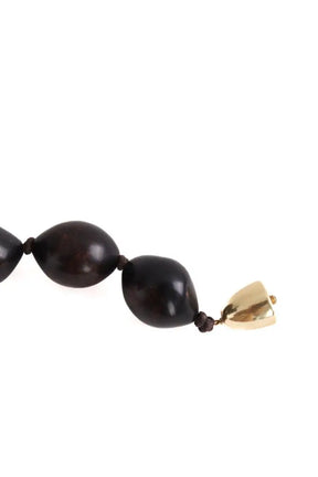 Collier Soeur collier zamia Marron en Bois