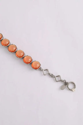 Collier Sonia Rykiel Orange en Argent