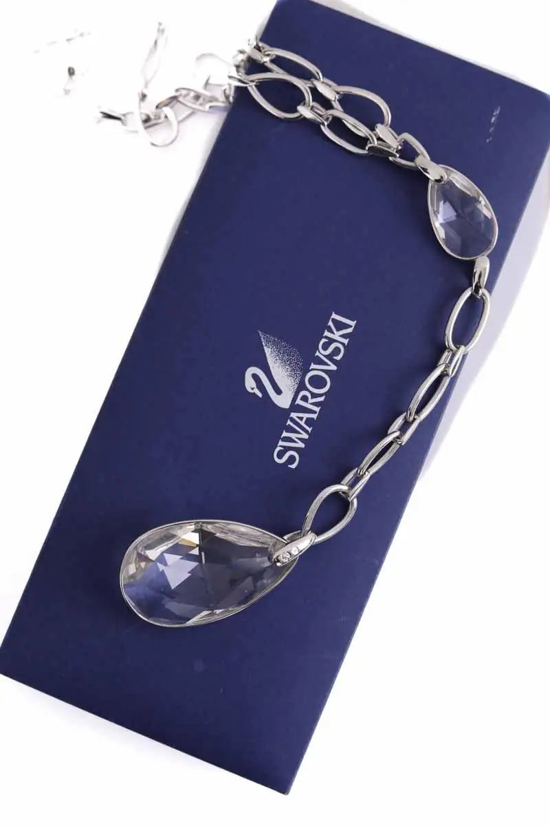 Collier Swarovski Argent en Argent