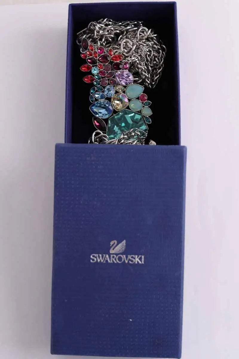 Collier Swarovski Argent en Cristal