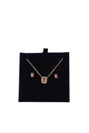 Collier Swarovski Doré en Cristal - Seconde Main