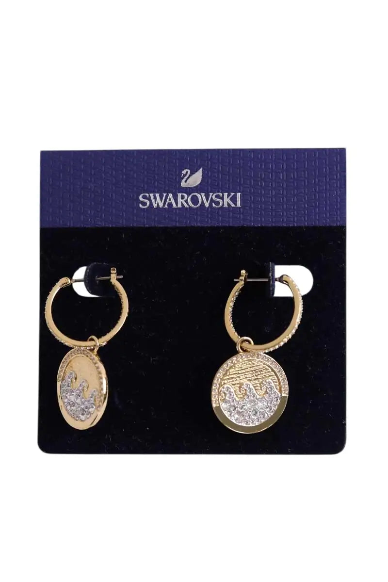Collier Swarovski Doré en Cristal - Seconde Main