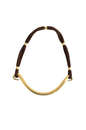 Collier torque en laiton doré Vanessa Bruno Doré en Métal - Seconde Main