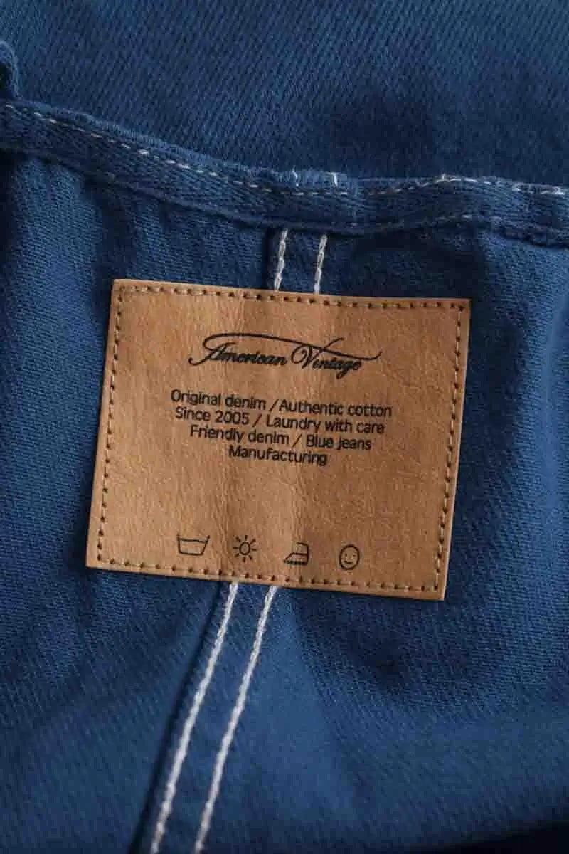 Combinaison American Vintage Bleu en Coton