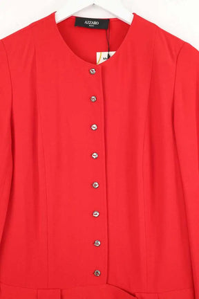 Combinaison Azzaro Rouge en Polyester