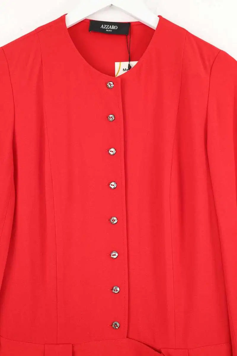 Combinaison Azzaro Rouge en Polyester