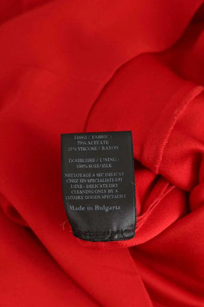 Combinaison Azzaro Rouge en Polyester