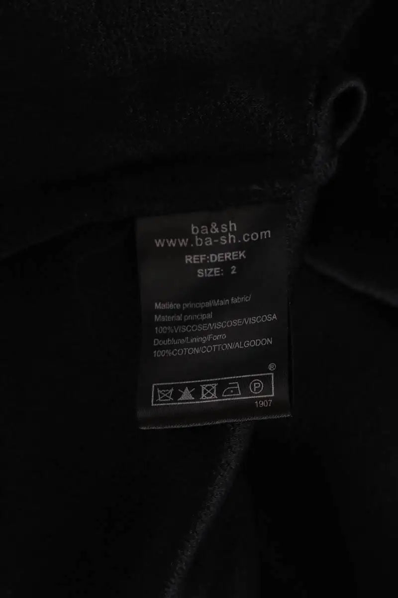 Combinaison Ba&Sh Noir en Viscose