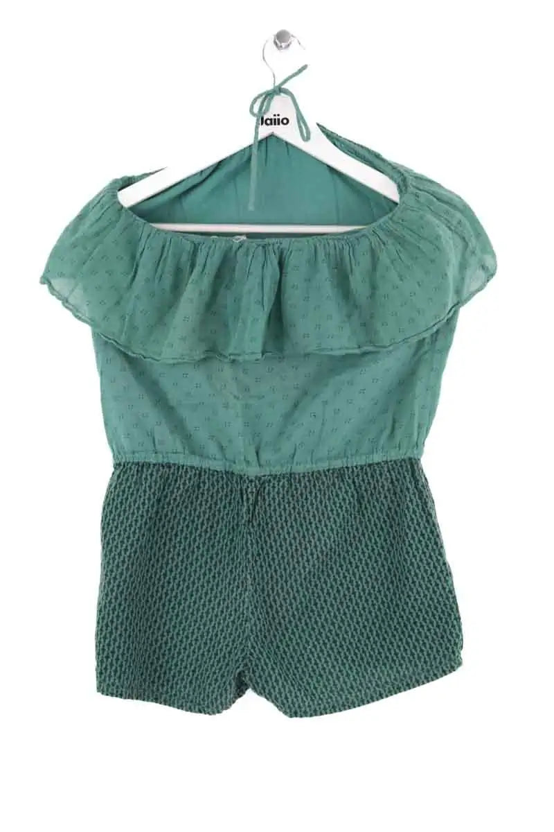 Combinaison Ba&Sh Vert en Coton
