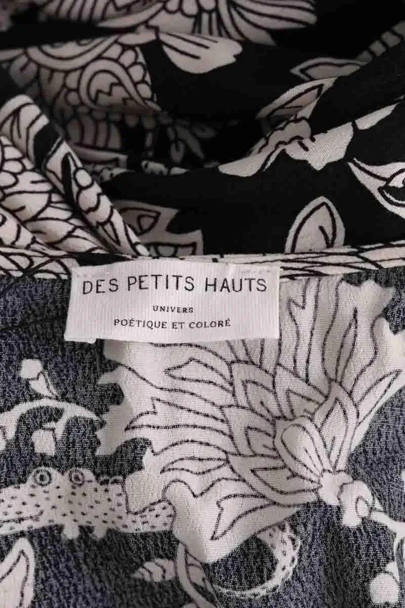 Combinaison Des Petits Hauts Noir en Viscose