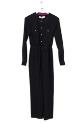 Combinaison Diane Von Furstenberg Noir en Synthétique, taille S - Seconde Main