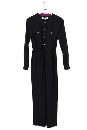 Combinaison Diane Von Furstenberg Noir en Synthétique, taille S - Seconde Main