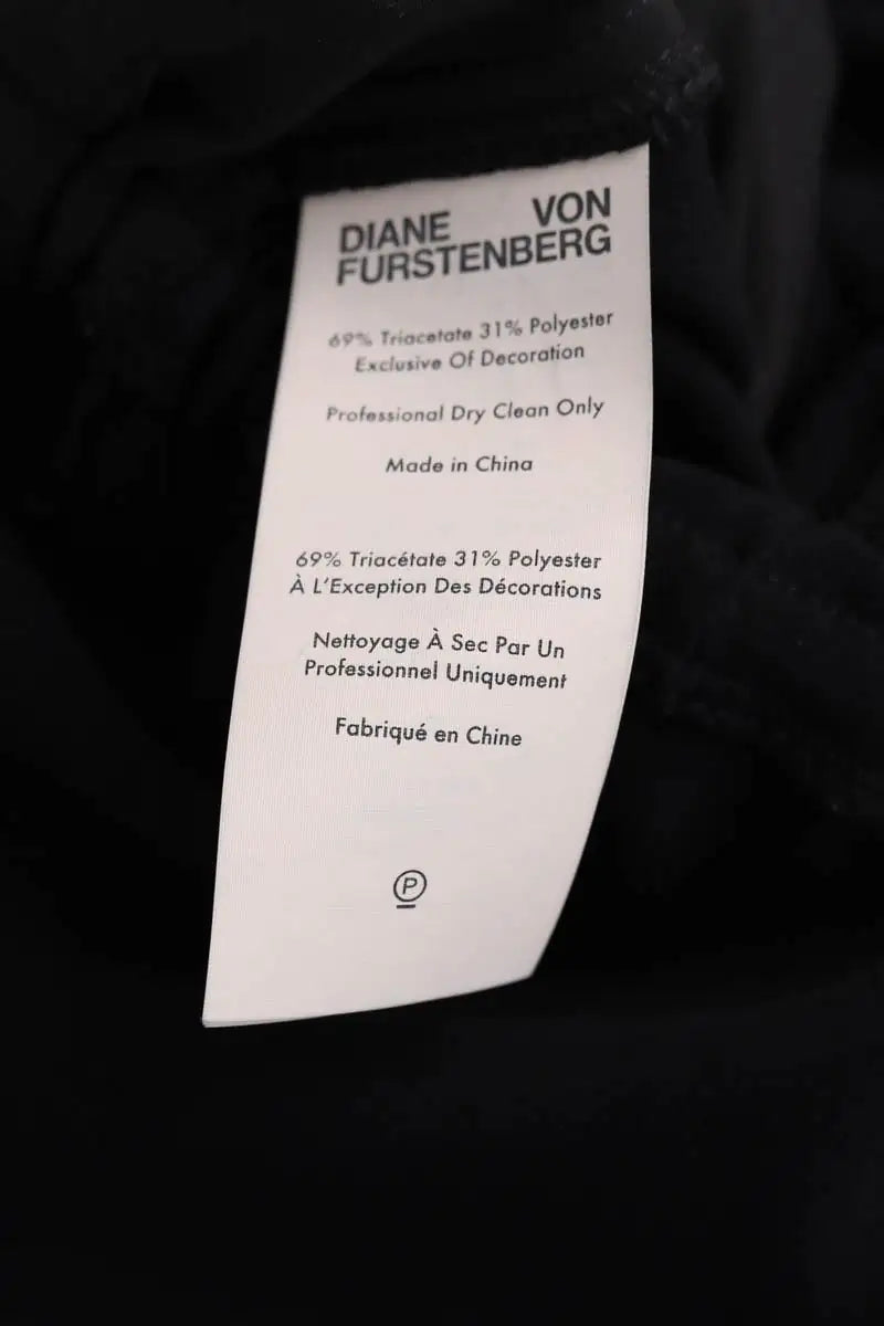 Combinaison Diane Von Furstenberg Noir en Synthétique
