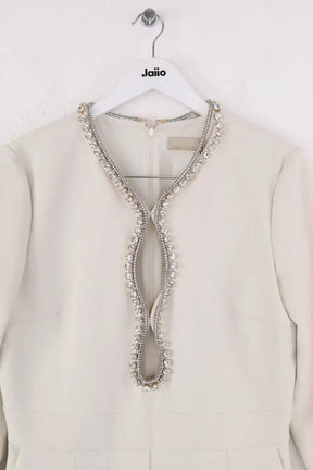 Combinaison Elie Saab Ecru en Synthétique