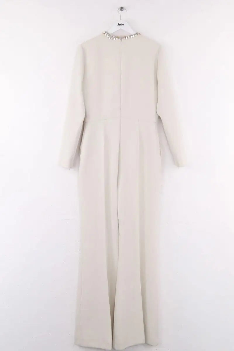 Combinaison Elie Saab Ecru en Synthétique