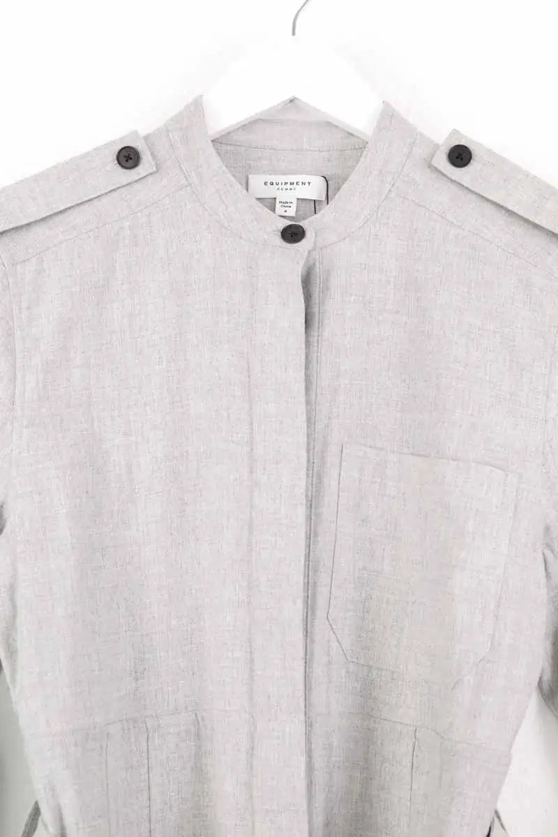 Combinaison Equipment Gris en Laine