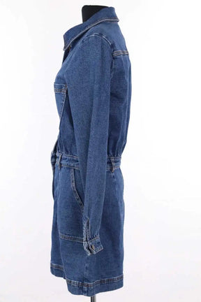 Combinaison jupe Sézane Bleu en Coton