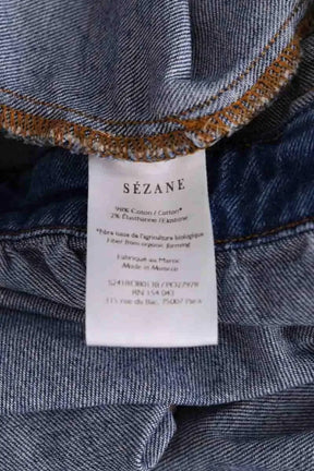 Combinaison jupe Sézane Bleu en Coton