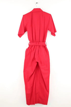 Combinaison Madame C Rouge en Coton
