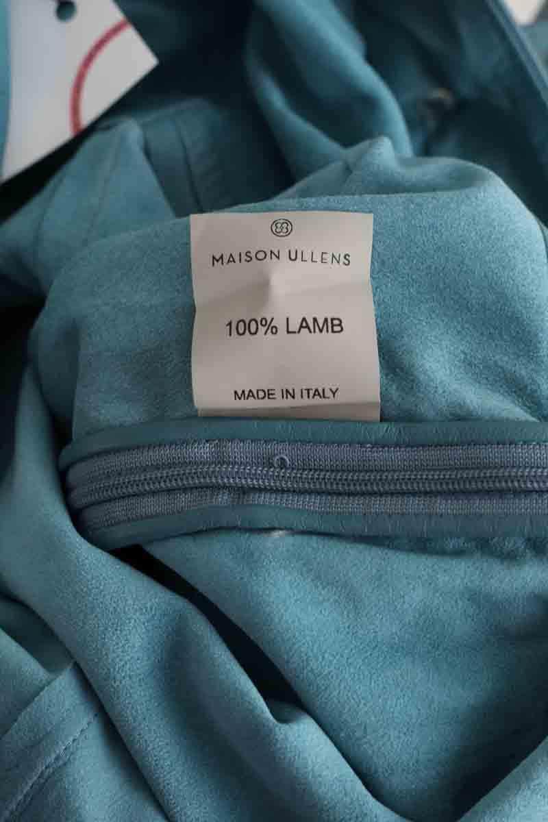 Combinaison Maison Ullens Bleu en Cuir