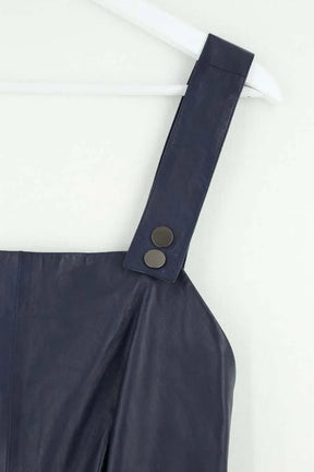 Combinaison Maison Ullens Marine en Cuir