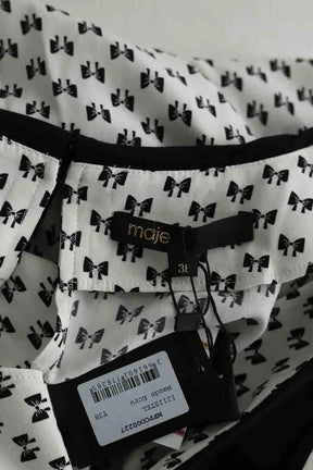 Combinaison Maje Blanc en Viscose