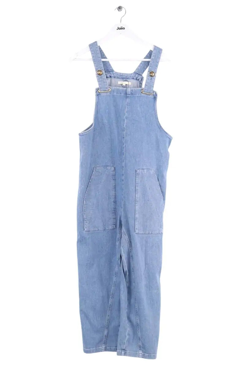 Combinaison Maje Bleu en Coton, taille L - Seconde Main