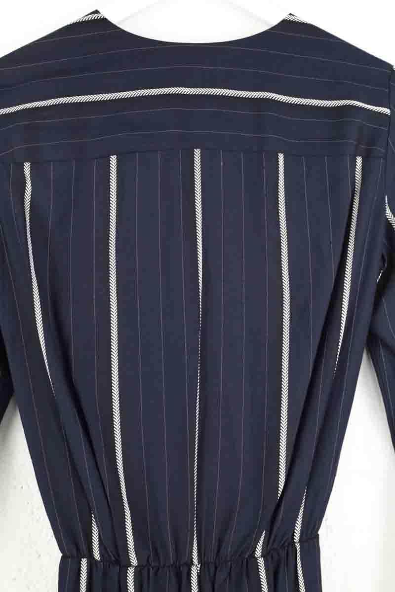 Combinaison Maje Bleu en Synthétique