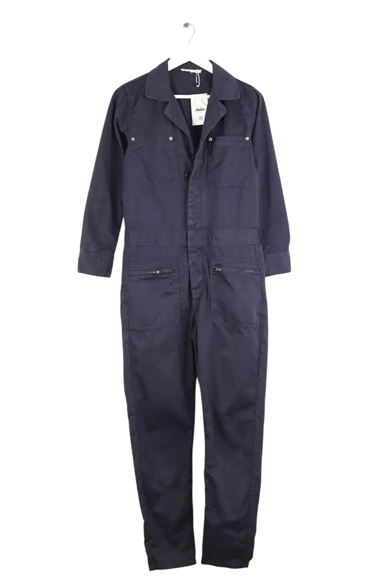 Combinaison Maje Marine en Coton, taille M - Seconde Main