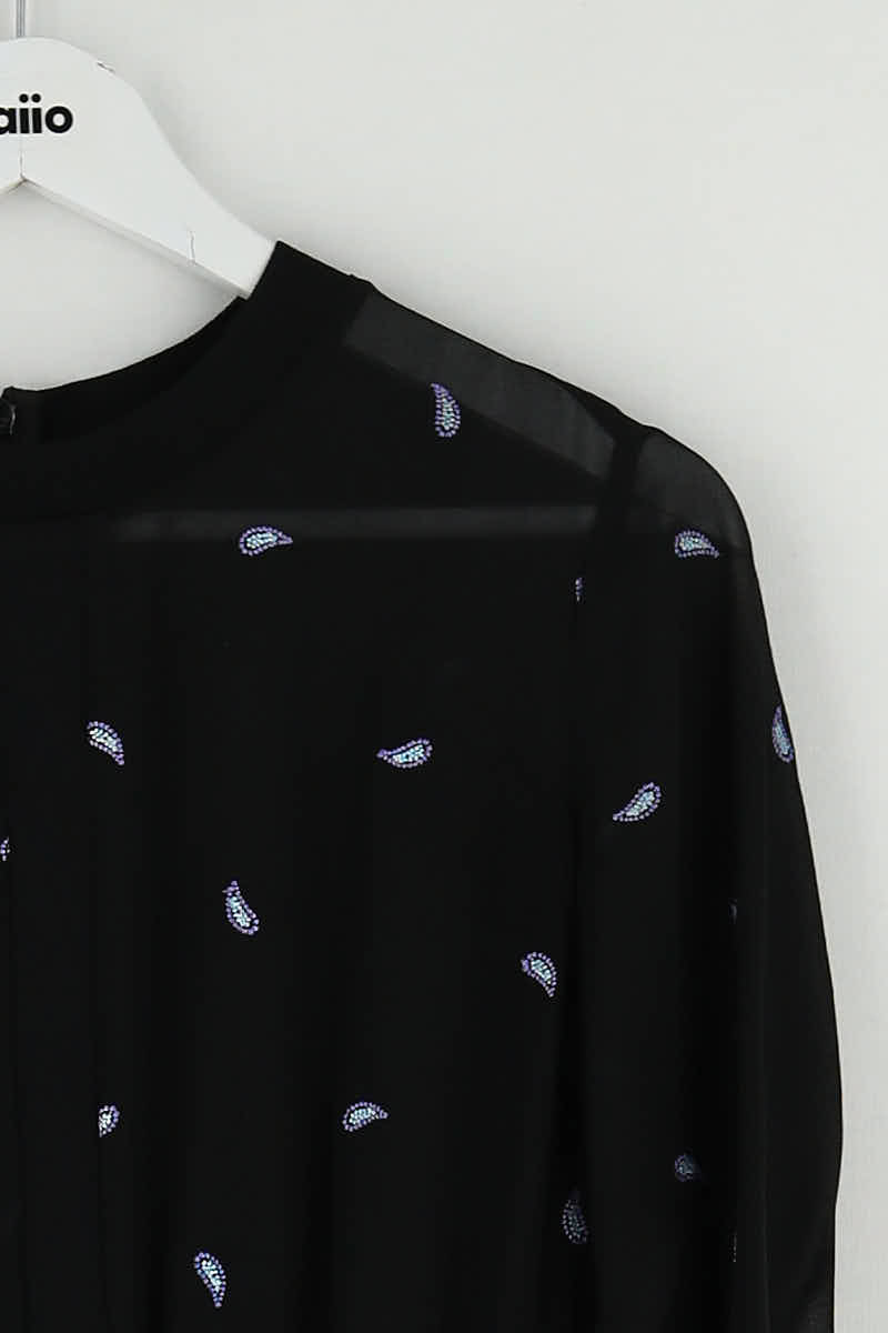 Combinaison Maje Noir en Polyester