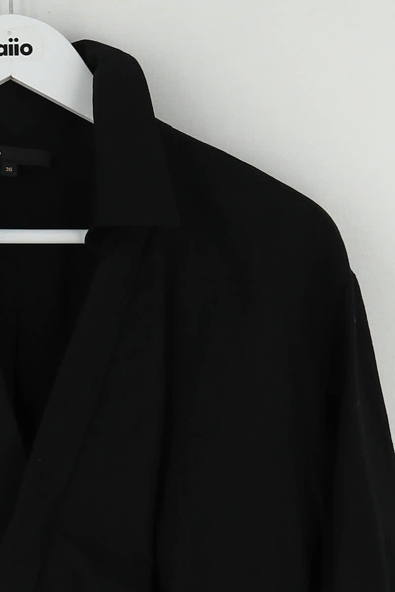 Combinaison Maje Noir en Viscose