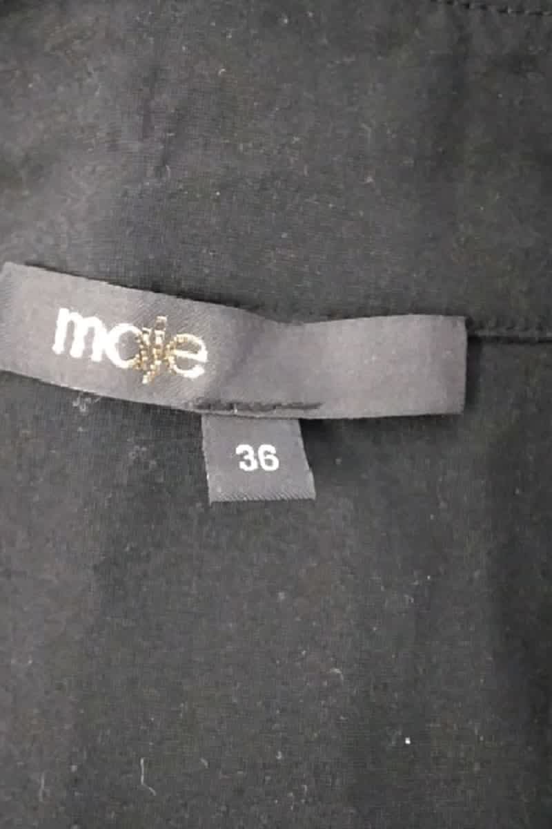 Combinaison Maje Noir en Viscose