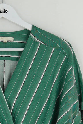 Combinaison Maje Vert en Viscose