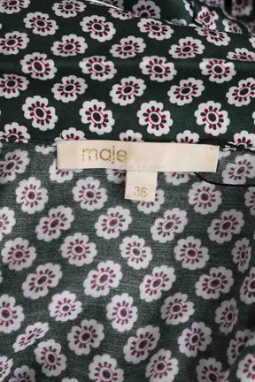 Combinaison Maje Vert en Viscose