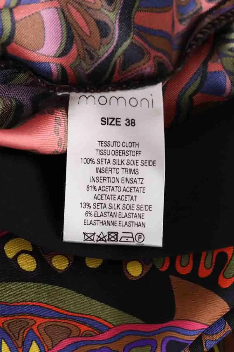 Combinaison Momoni Multicolore en Soie