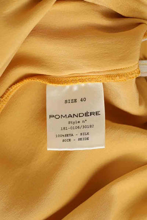 Combinaison Pomandère Jaune en Soie