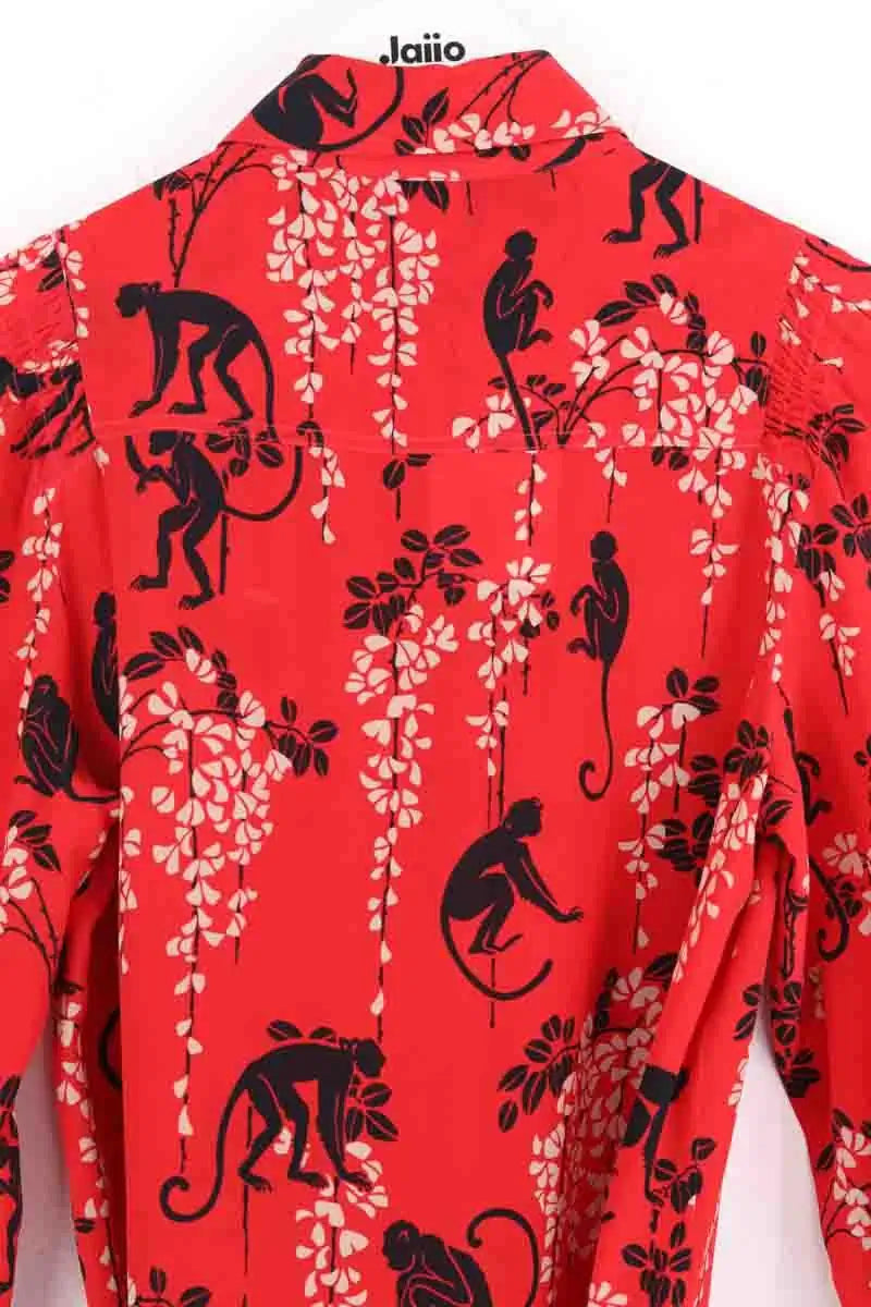Combinaison Red Valentino Rouge en Soie